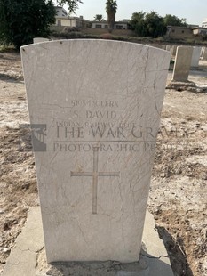 BAGHDAD (NORTH GATE) WAR CEMETERY - DAVID, S